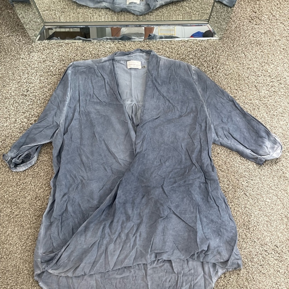 Mustard Seed Blue Blouse